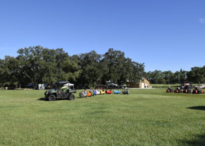 Wide view of Barrell Train track